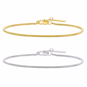 Minimalist thin chain bracelet