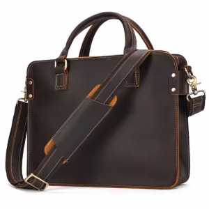 100% Crazy Horse Genuine Leather Bag