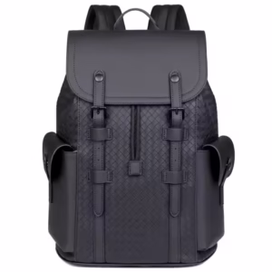 Matted Leather Backpack