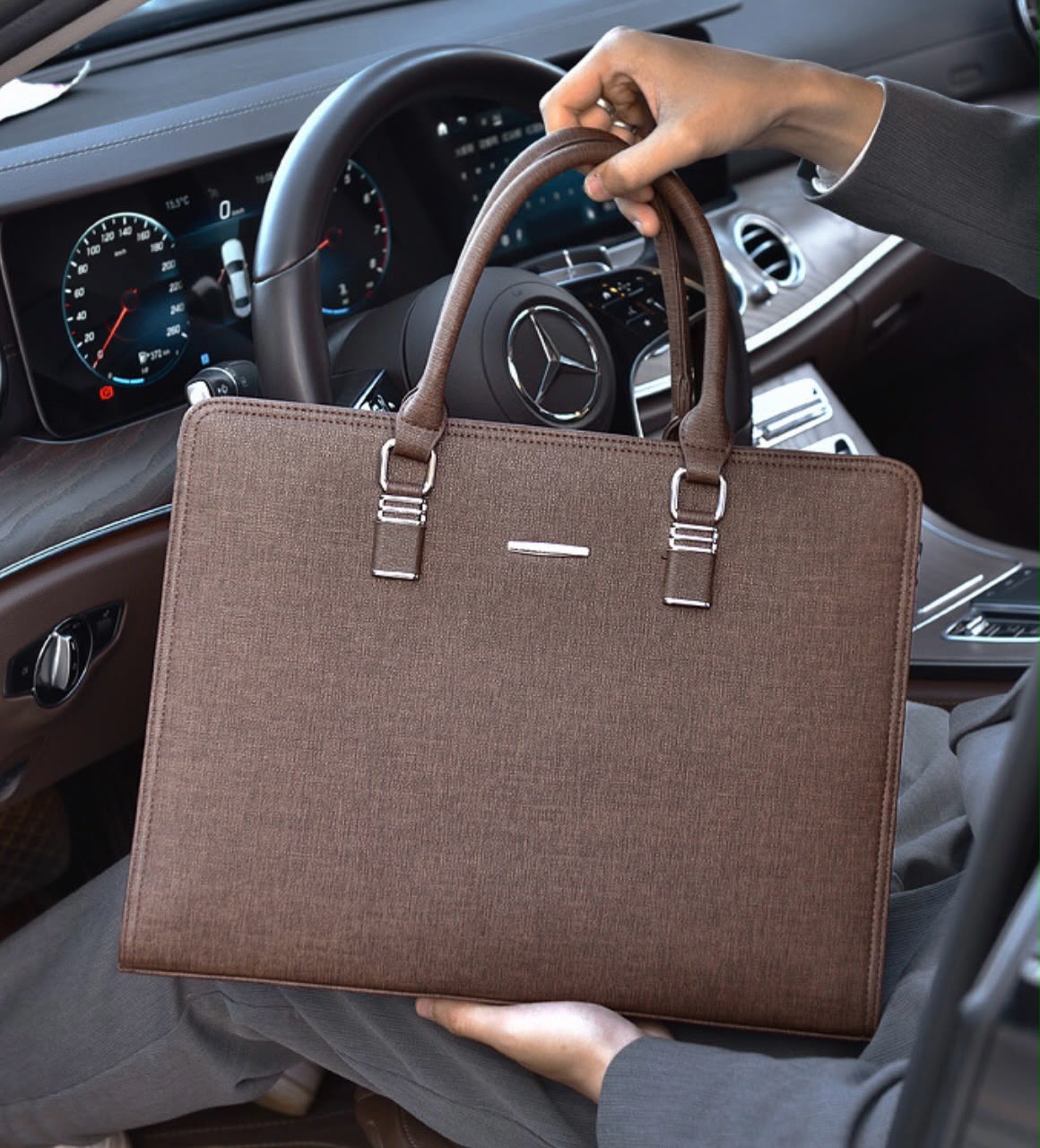 Structured Water Resistant Work Bag