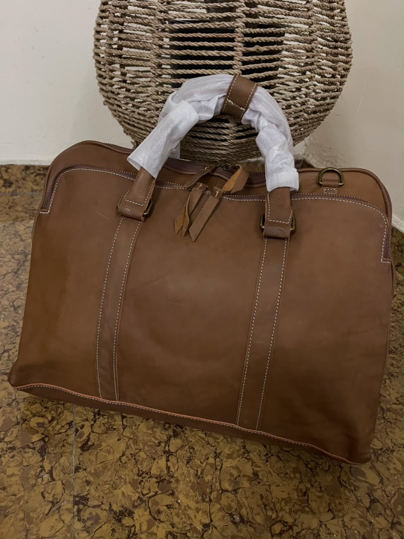 100% Genuine Vintage Crazy Horse Leather Bag