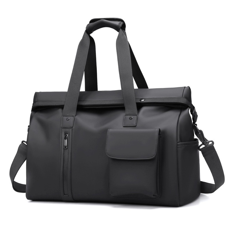 Matte Oxford handheld duffle bag