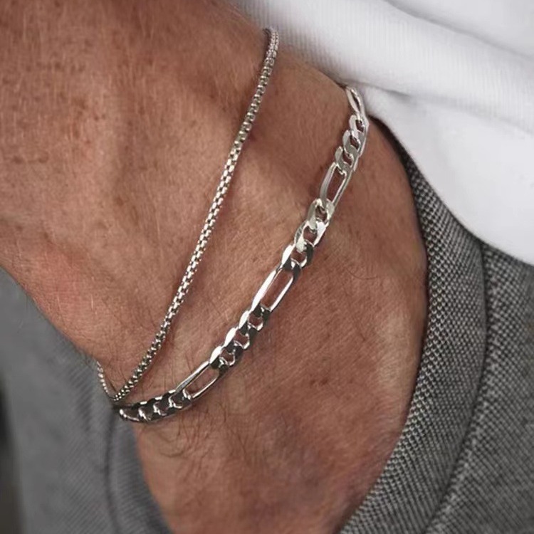 Minimalist Double Set Hand Chain