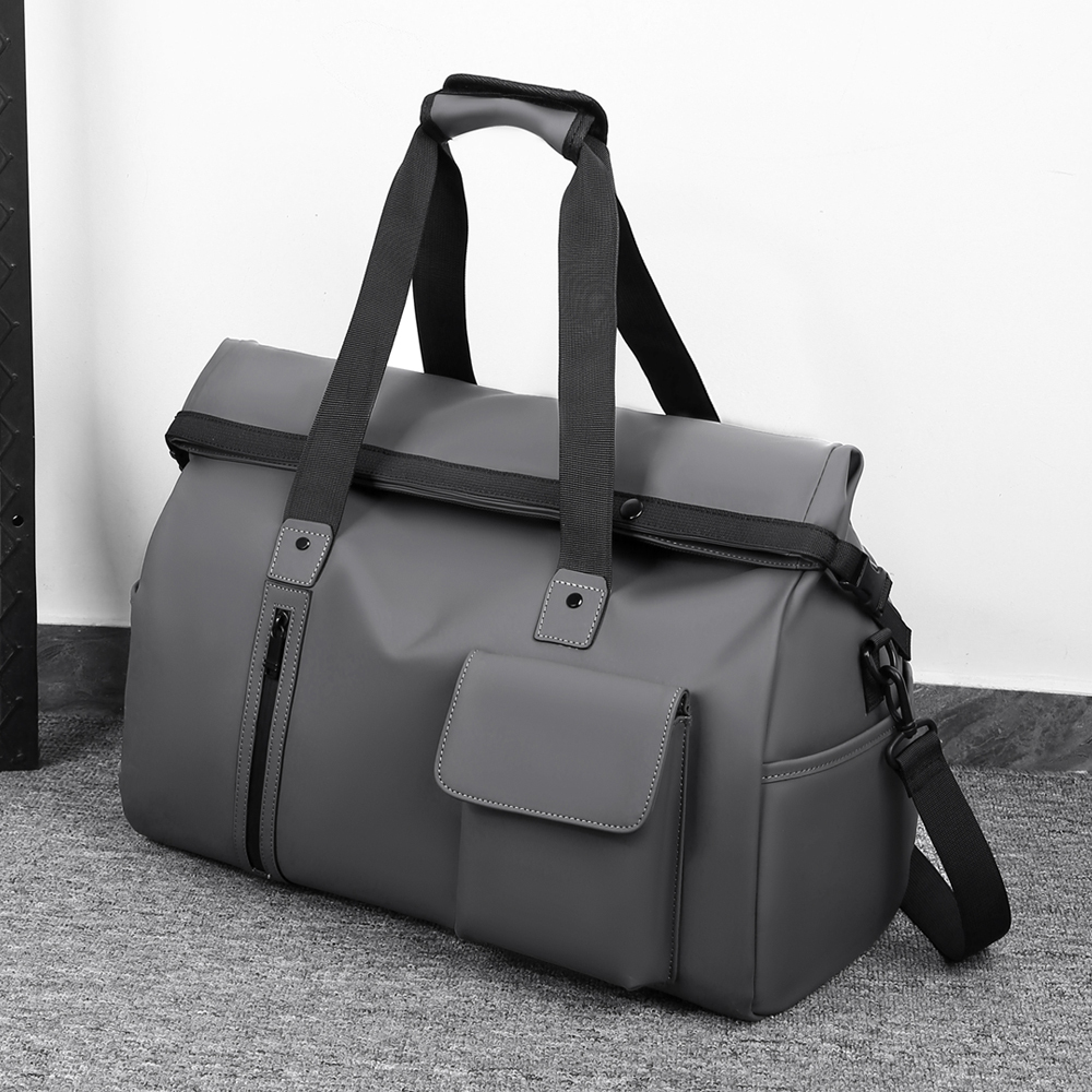 Matte Oxford handheld duffle bag