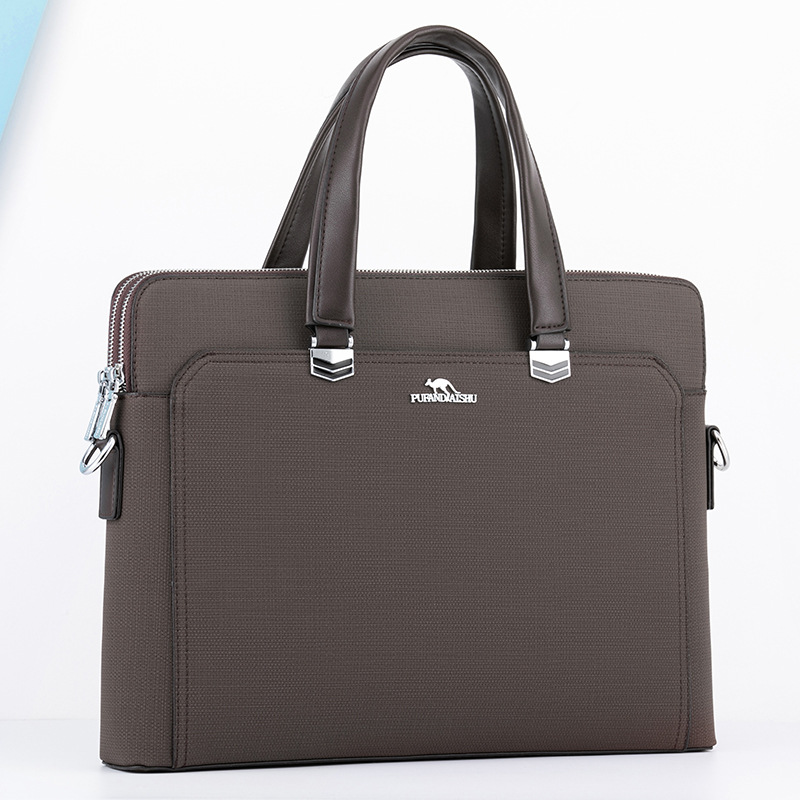 Double Zipper Water Resistant Oxford Bag