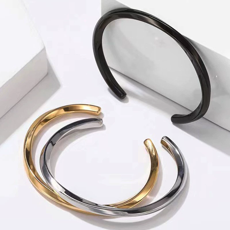 Stainless Steel Cuff Bracelet